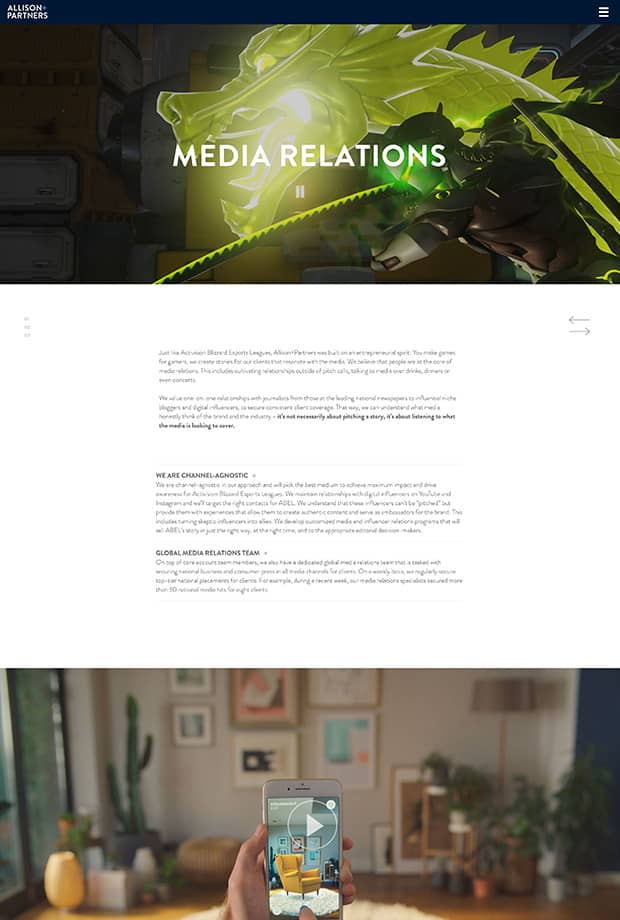 Blizzard Microsite