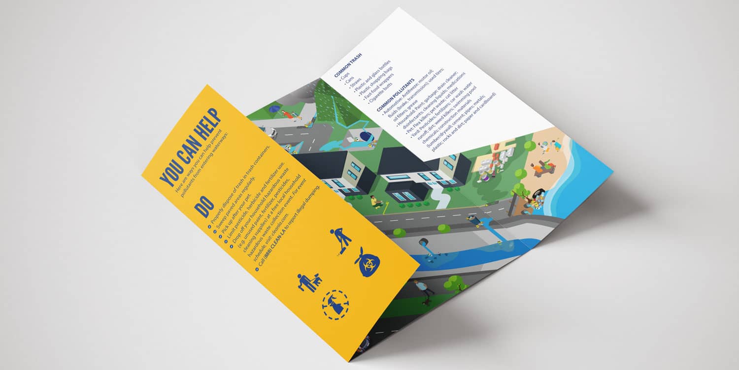 Trifold Brochure Side